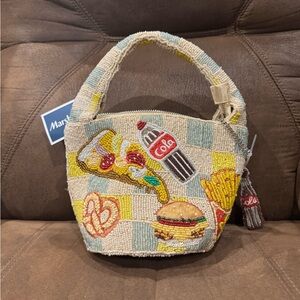 VIRAL Marshalls Beaded Fast Food Themed Handbag